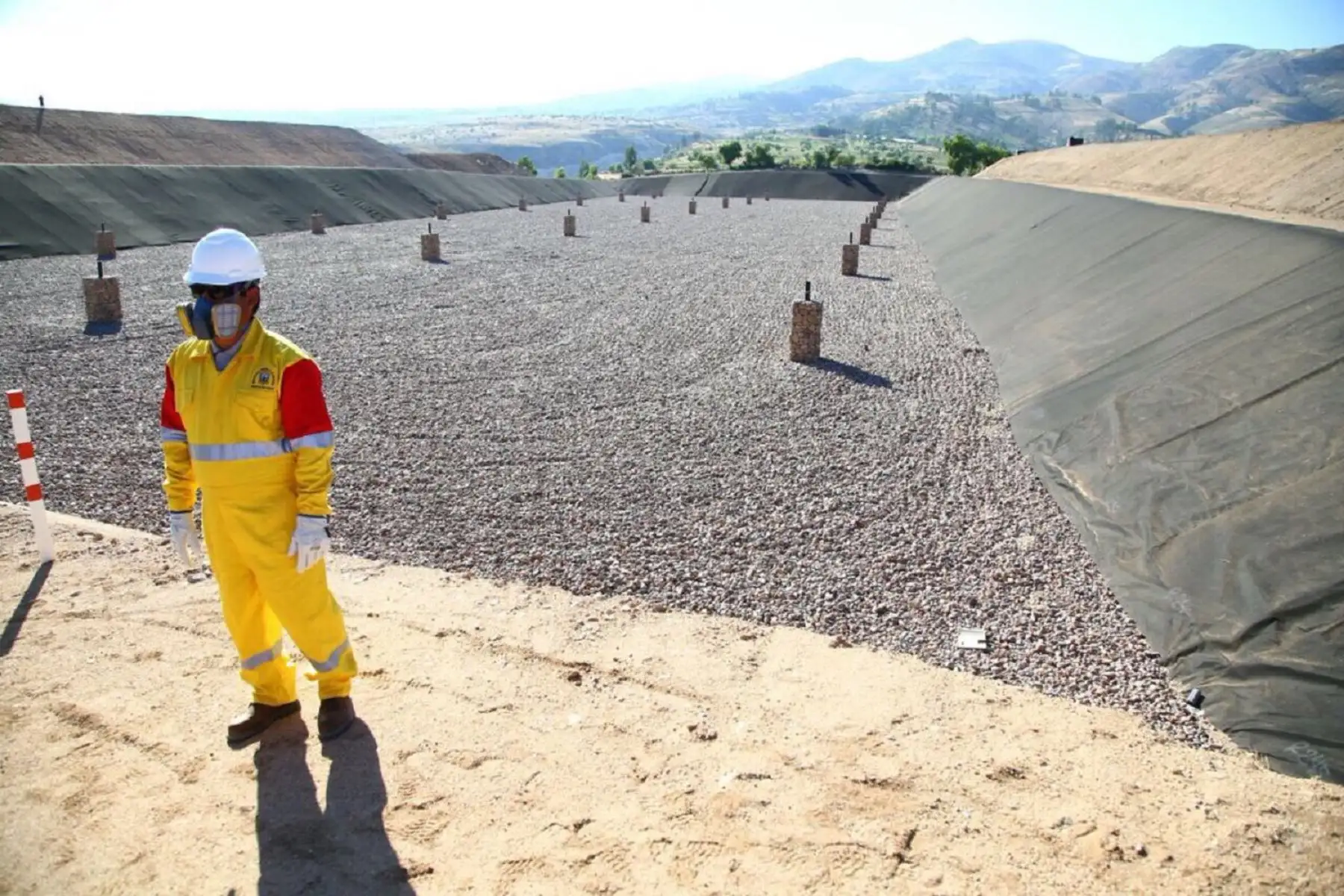 Minam inaugura relleno sanitario en Huamanga, en Ayacucho, que beneficiará a 51,000 pobladores. ANDINA/Difusión