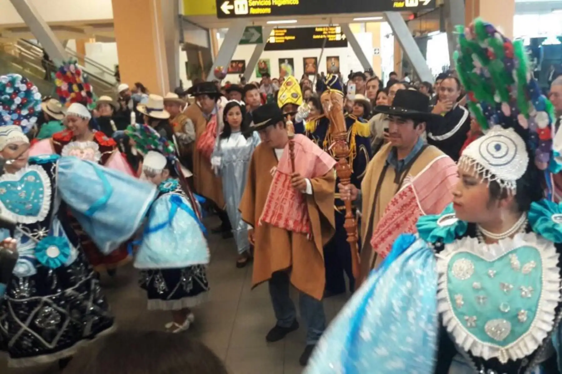 Con ambiente festivo reciben a los Jueces de Agua de Corongo. ANDINA/Difusión