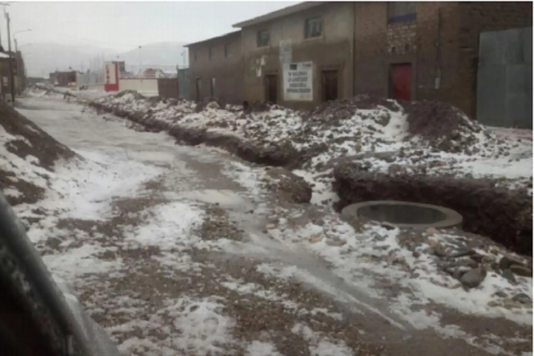 Intensas lluvias y granizada afectó distrito de Quilcapuncu, provincia de San Antonio de Putina, región Puno.