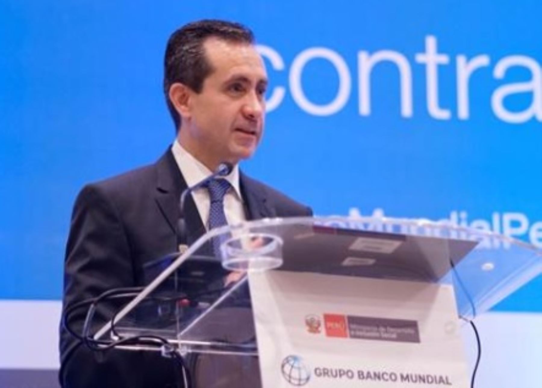 Vicepresidente del Banco Mundial para América Latina y el Caribe, Jorge Familiar. INTERNET/Medios