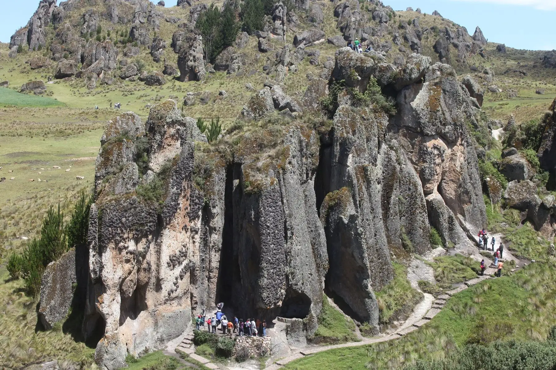 Cumbemayo, el reconocido sitio arqueológico de Cajamarca,a abrirá sus puertas al público a partir de noviembre. ANDINA/archivo