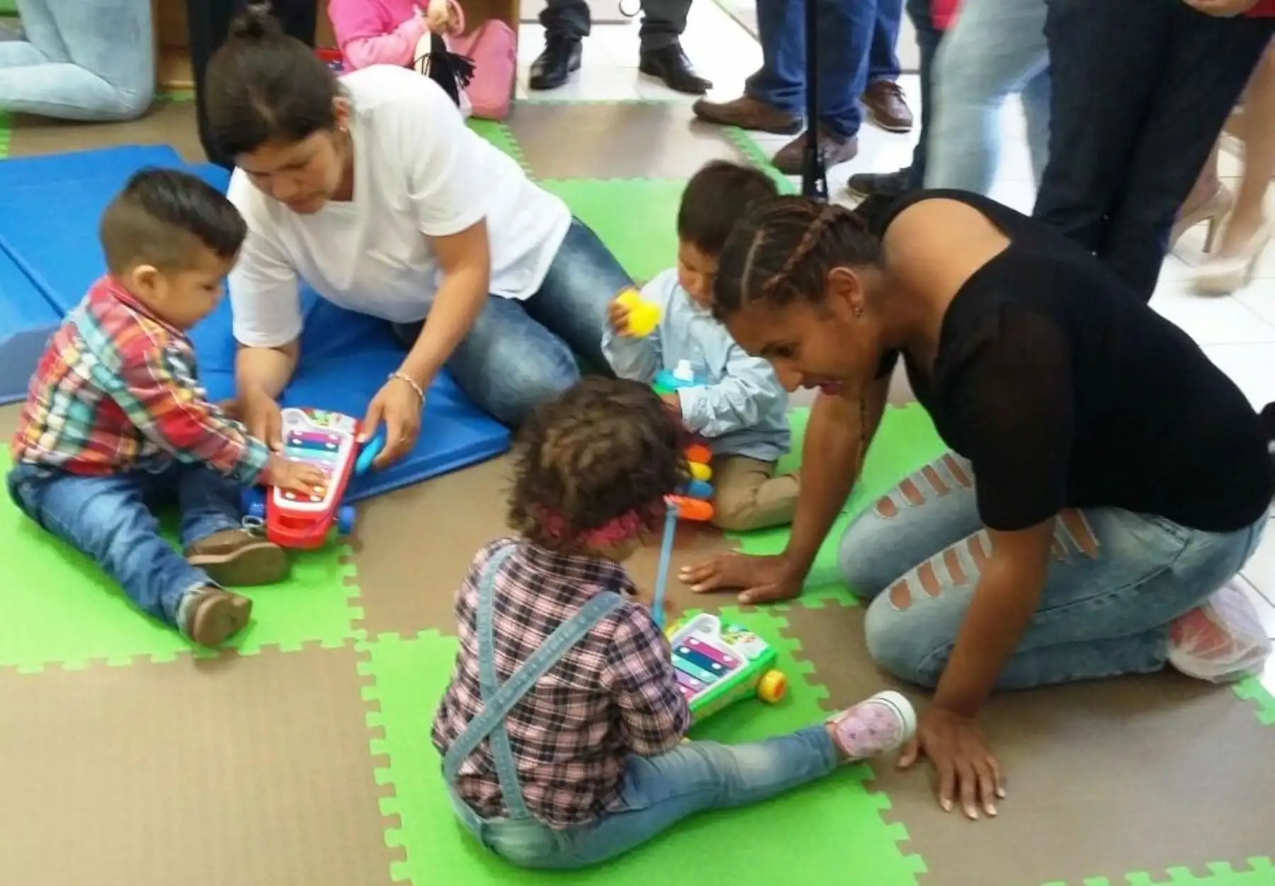 Inauguran dos Cuna Más en penal de Chorrillos para atender a hijos de internas. Foto: ANDINA/Difusión.