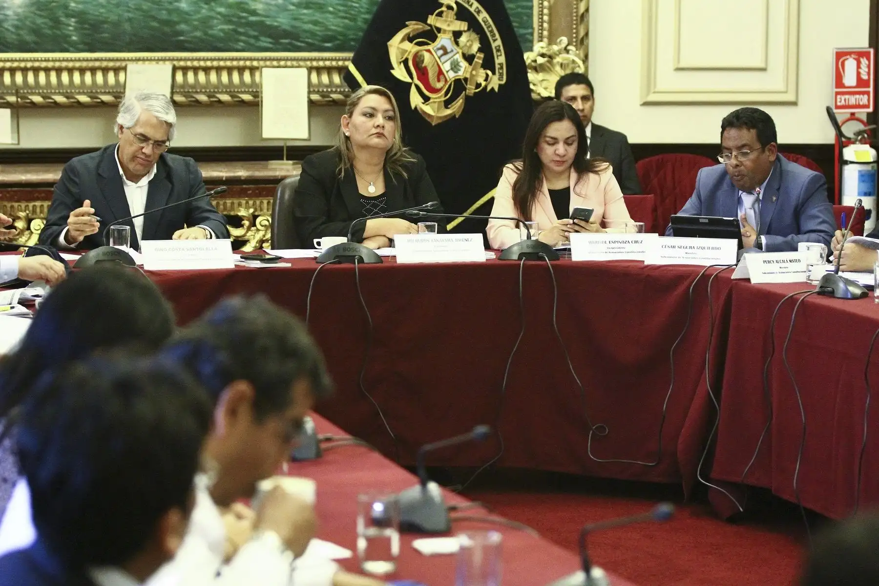Subcomisión de Acusaciones Constitucionales.