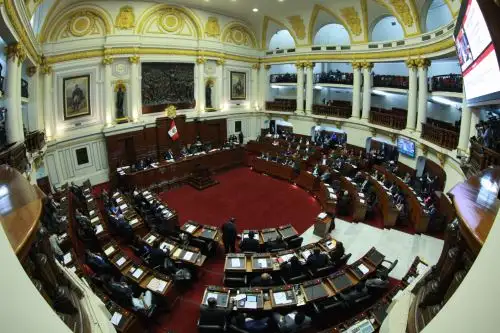Congreso inicia sesión plenaria para debatir admisión de vacancia. Foto: ANDINA/ Dante Zegarra