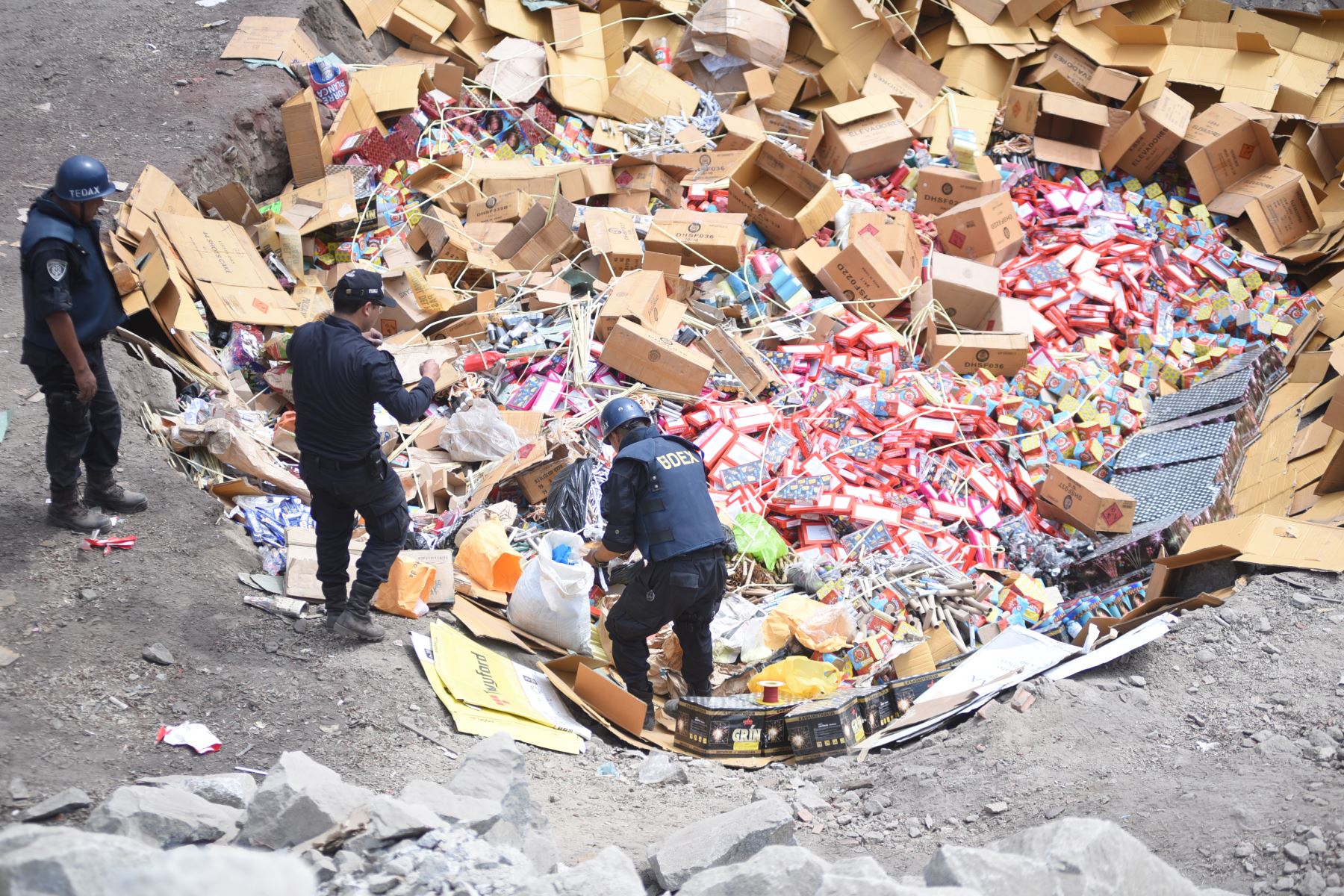 Incautaciones se realizaron gracias al trabajo coordinado entre PNP y Sucamec. Foto: Difusión