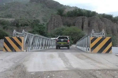 Provias Descentralizado colocará más de 50 puentes en Áncash. anuncia el MTC. ANDINA/Difusión