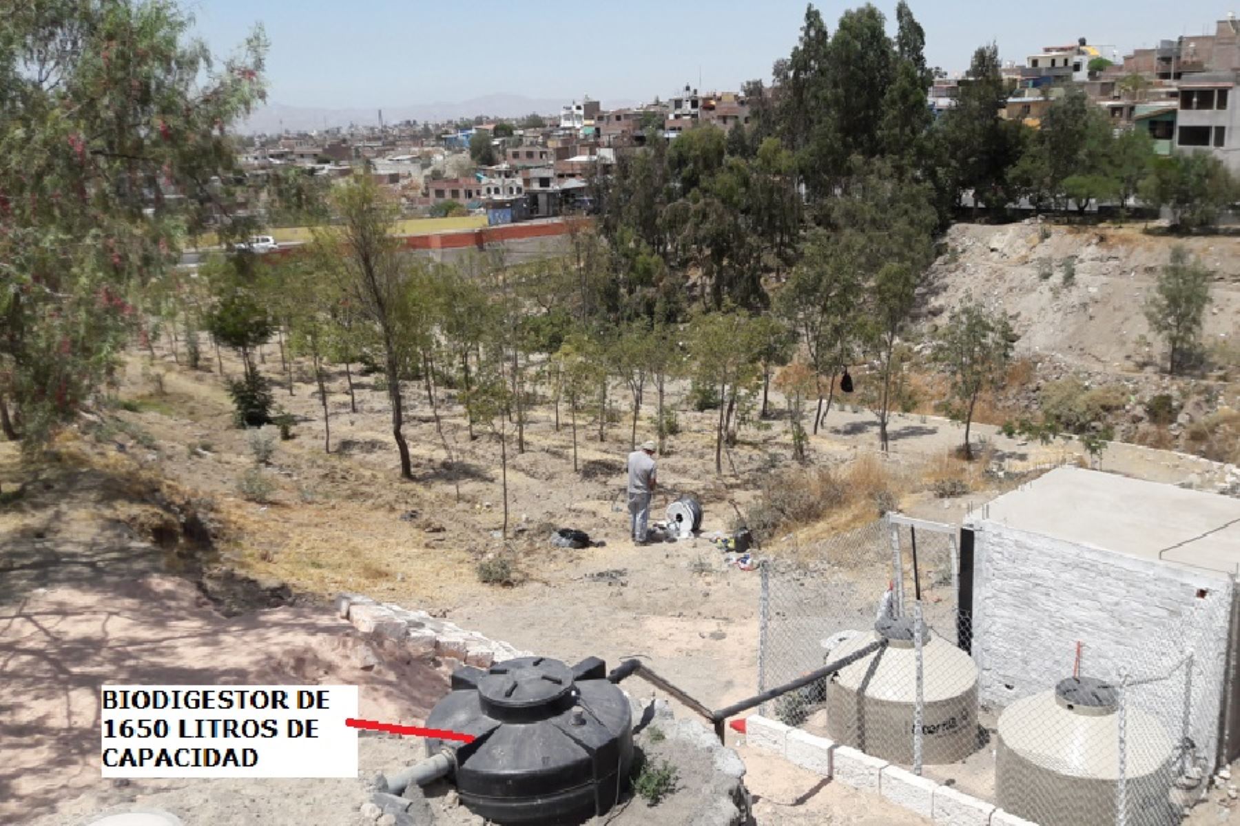 Promueven en Arequipa sistema de riego subterráneo de áreas verdes con aguas residuales. ANDINA