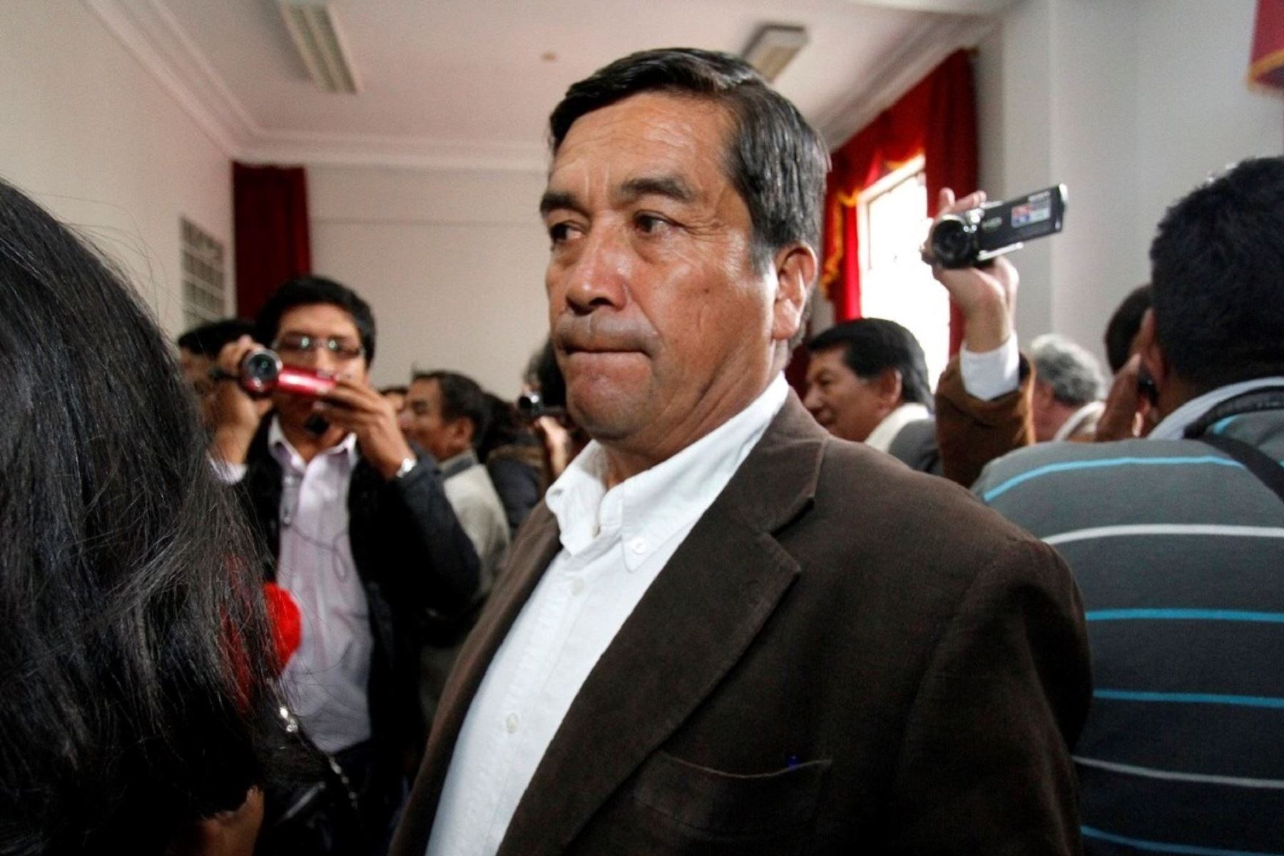Corte de Cusco sentencia a siete años de cárcel a congresista Benicio Ríos. ANDINA/Percy Hurtado