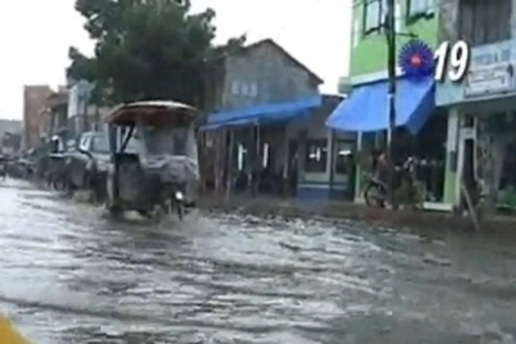 Lluvia intensa soportó Pucallpa en solo una hora. Foto. Inforegión.