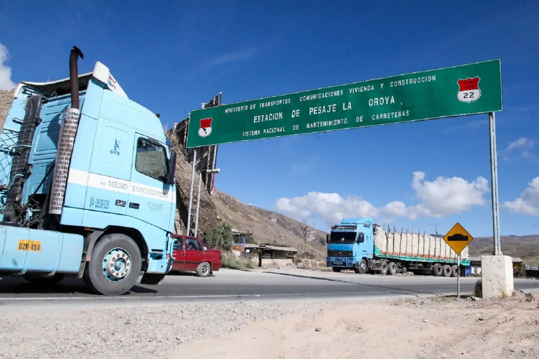 MTC dicta medidas para agilizar el tránsito en la carretera Central por el feriado largo de fin de año. ANDINA/Difusión