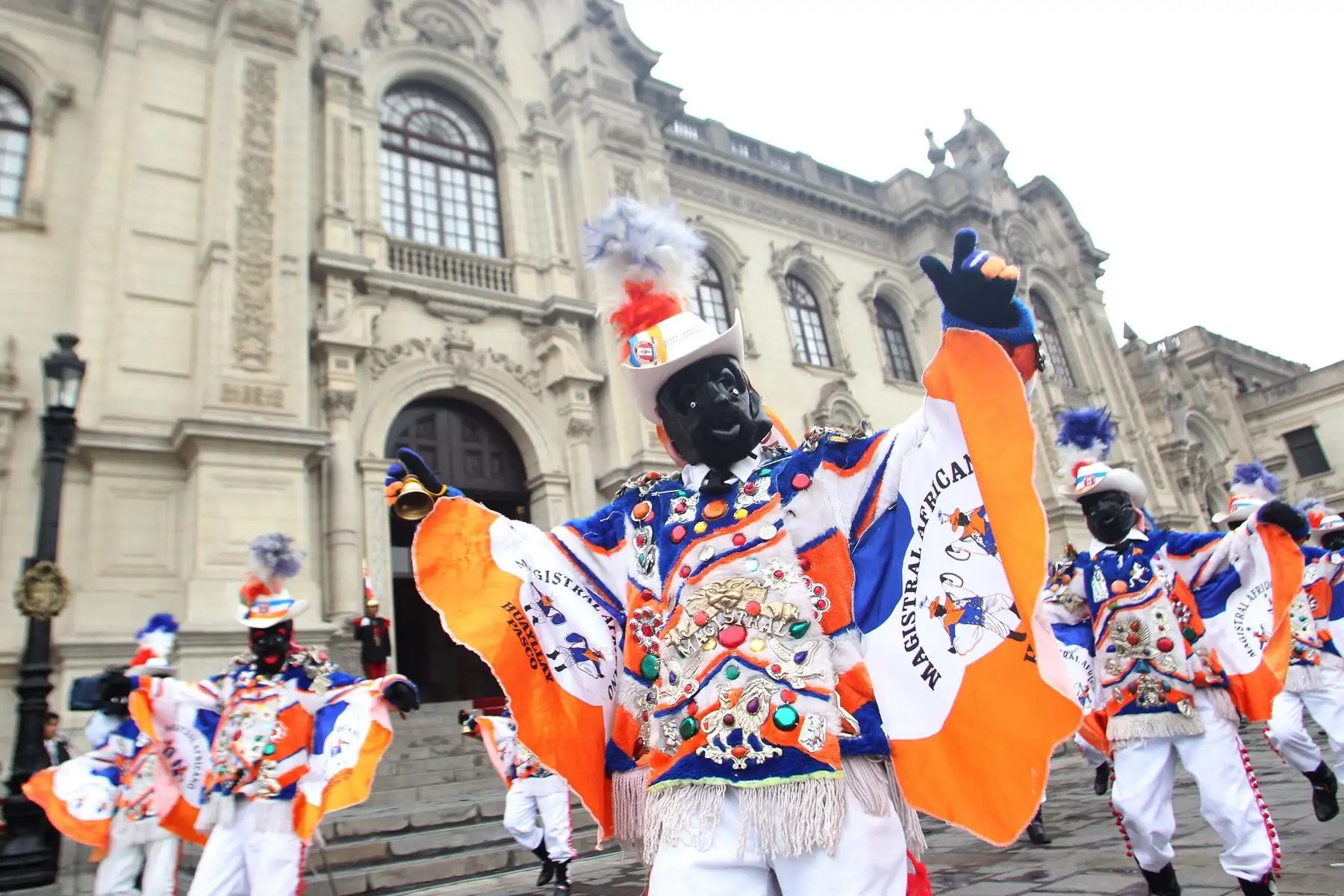 Con danza de los Negritos de Huayllay, pobladores de Pasco celebran la Navidad. INTERNET/Medios