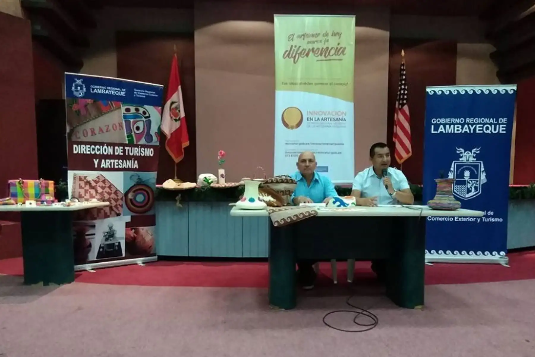 Artesanas de Lambayeque presentan nuevos productos artesanales innovadores. ANDINA