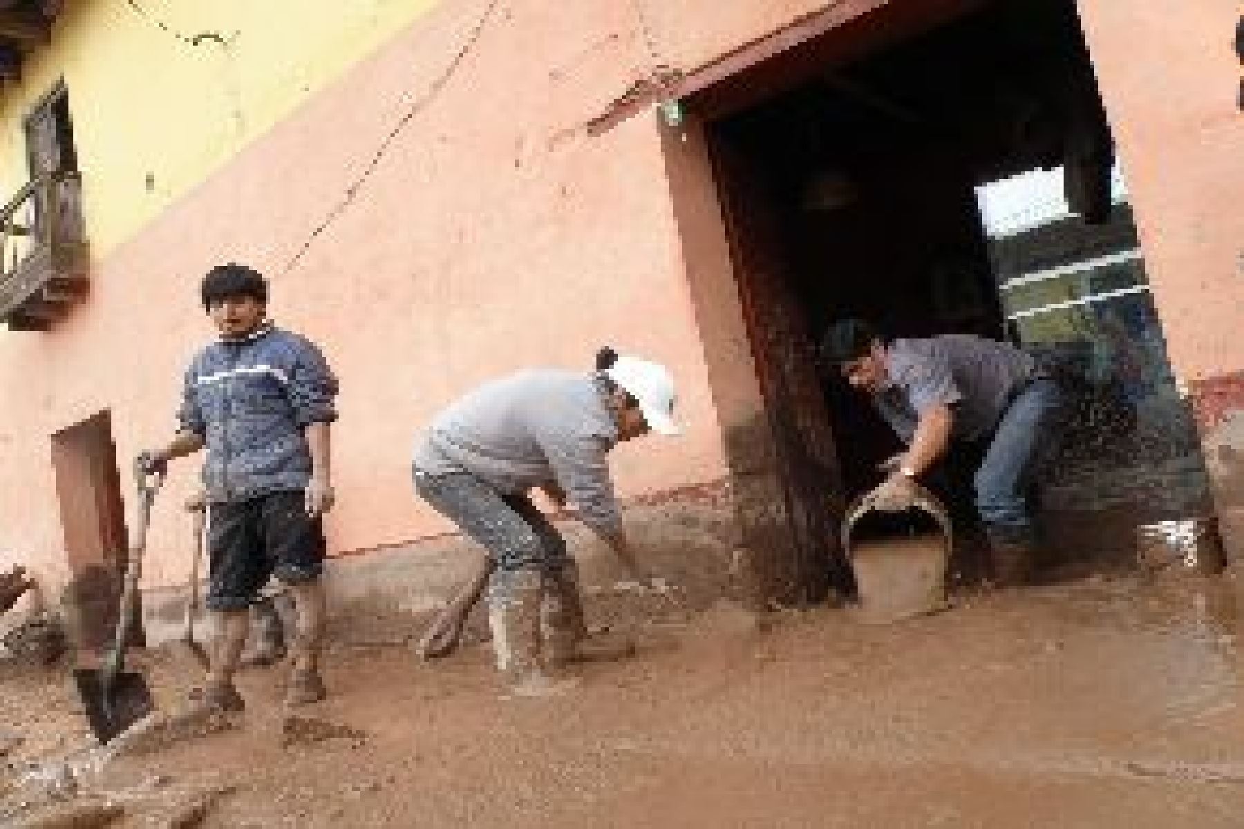 Lluvias intensas en Puno dejan 15 viviendas dañadas y 5 colapsadas en Ato Inambari