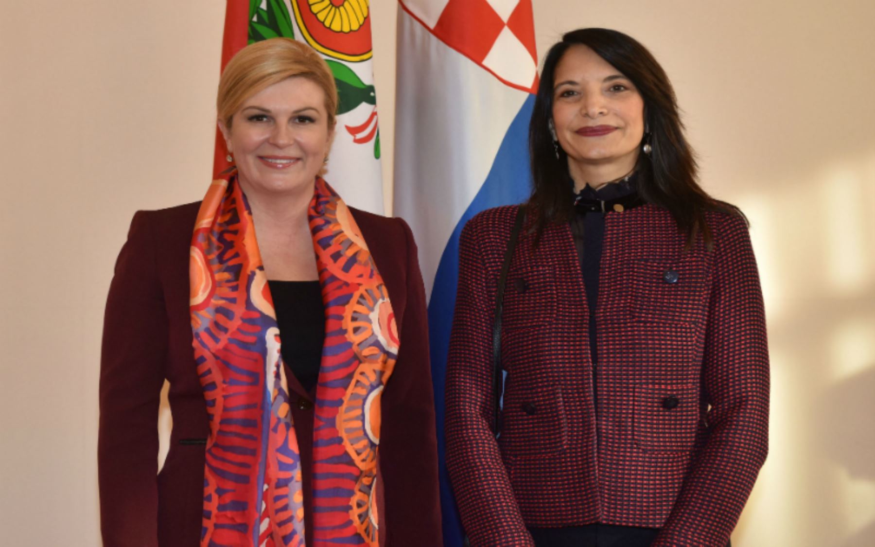 Peruvian Ambassador presents credentials to Croatia President