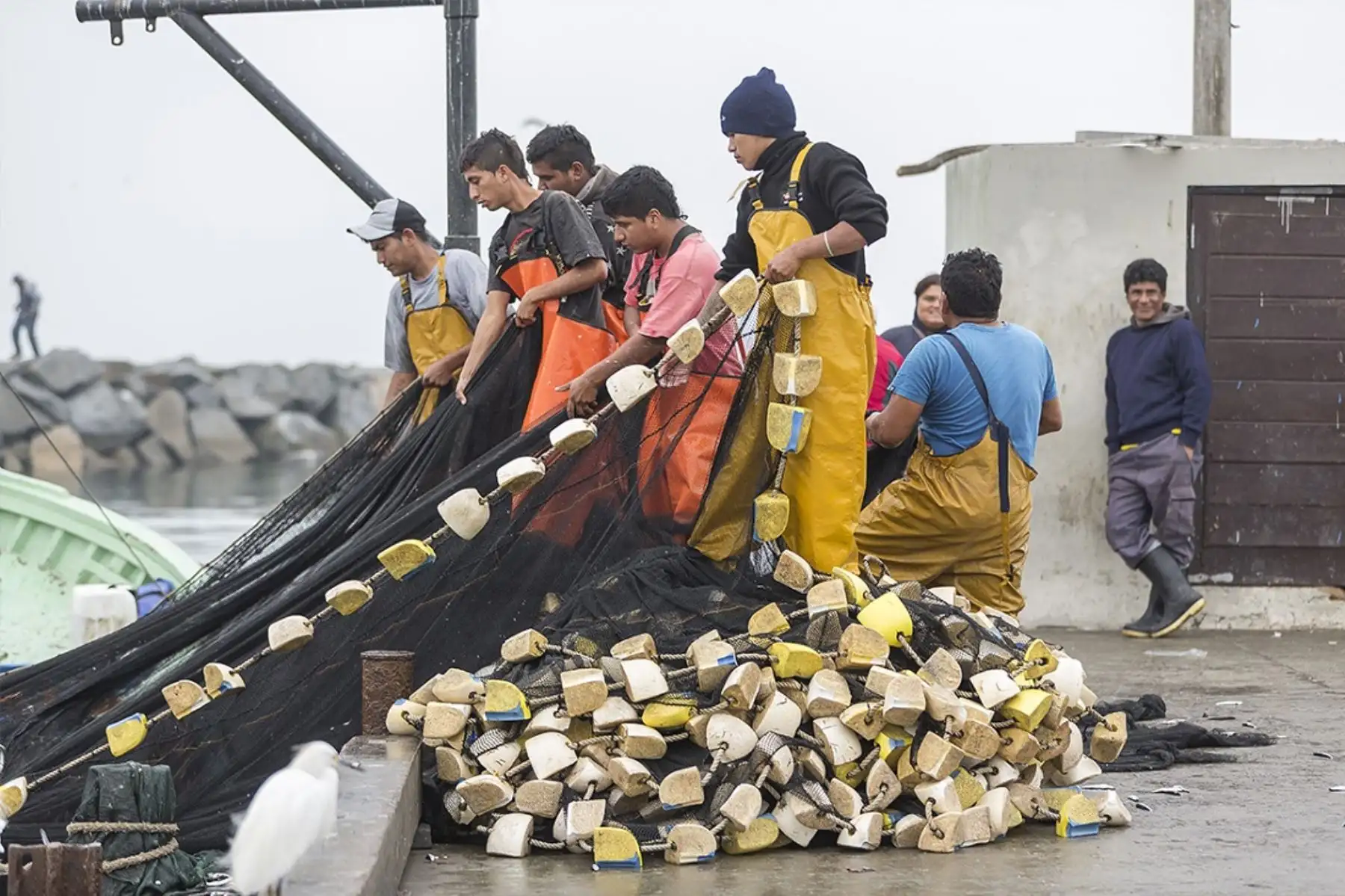 Petroperú, en el marco de su Política de Responsabilidad Social, promovió la presentación de cuatro subproyectos a favor del Gremio de Pescadores Artesanales de Talara, en la región de Piura, que contarán con una inversión social de hasta S/380,790,00 por un periodo de ejecución de seis meses.ANDINA/Difusión