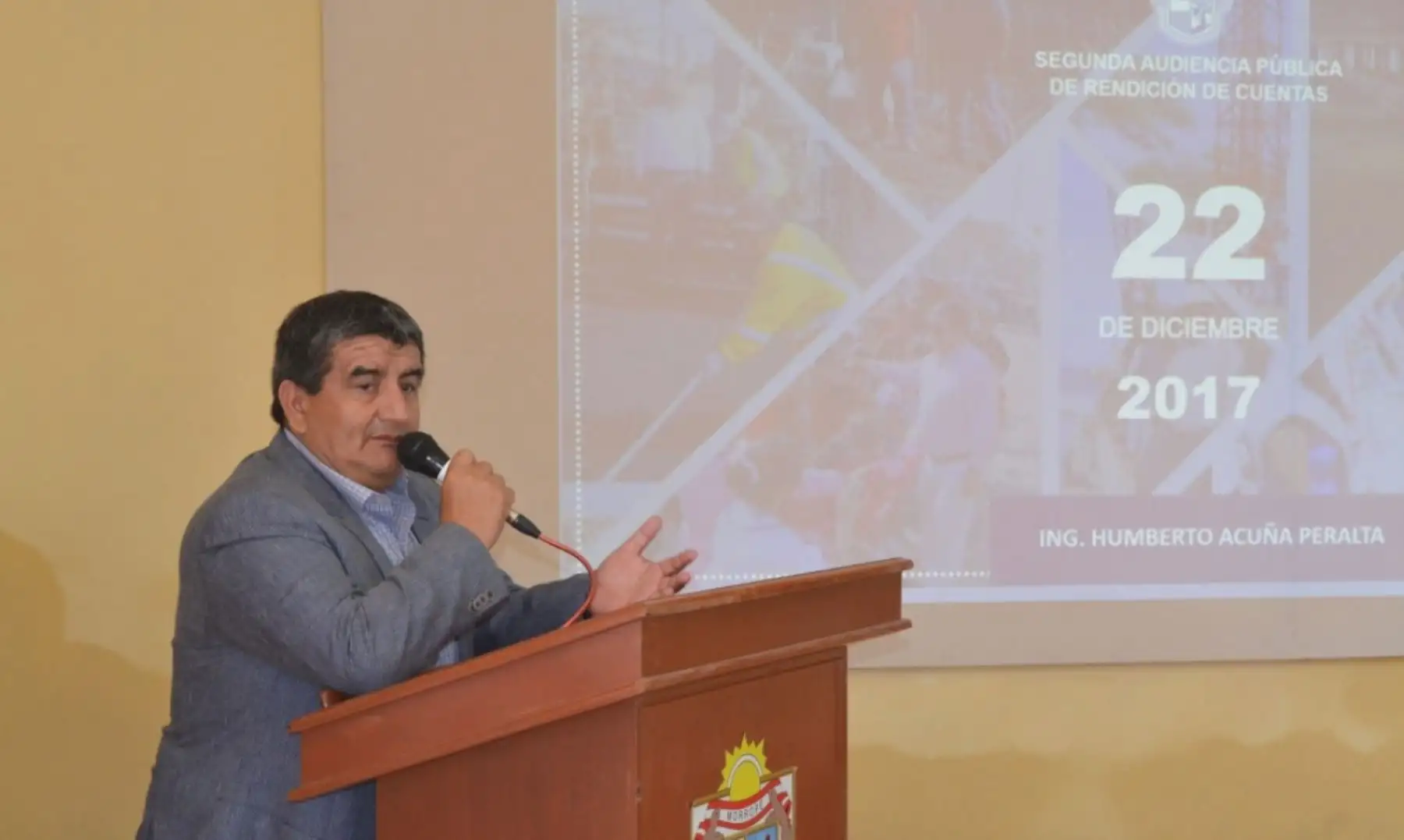 En Audiencia Pública de Redición de Cuentas, el gobernador regional de Lambayeque, Humberto Acuña Peralta, hizo un recuento de las obras ejecutadas en el segundo semestre de este año y destacó la nueva infraestructura educativa entregada en el área rural.