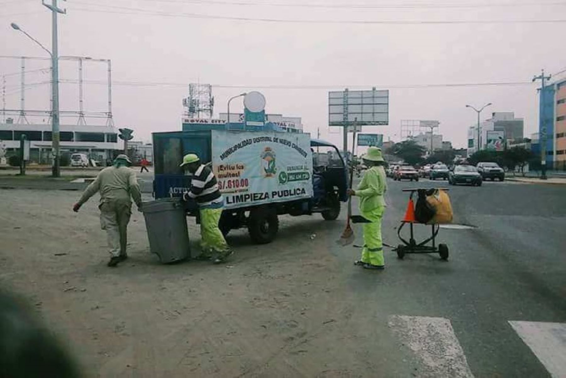 Recolectan 190 toneladas de basura en Nuevo Chimbote luego de fiestas por Navidad. ANDINA