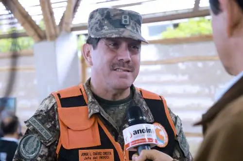 General Jorge Chávez, jefe del Indeci. Foto: ANDINA/Norman Córdova.