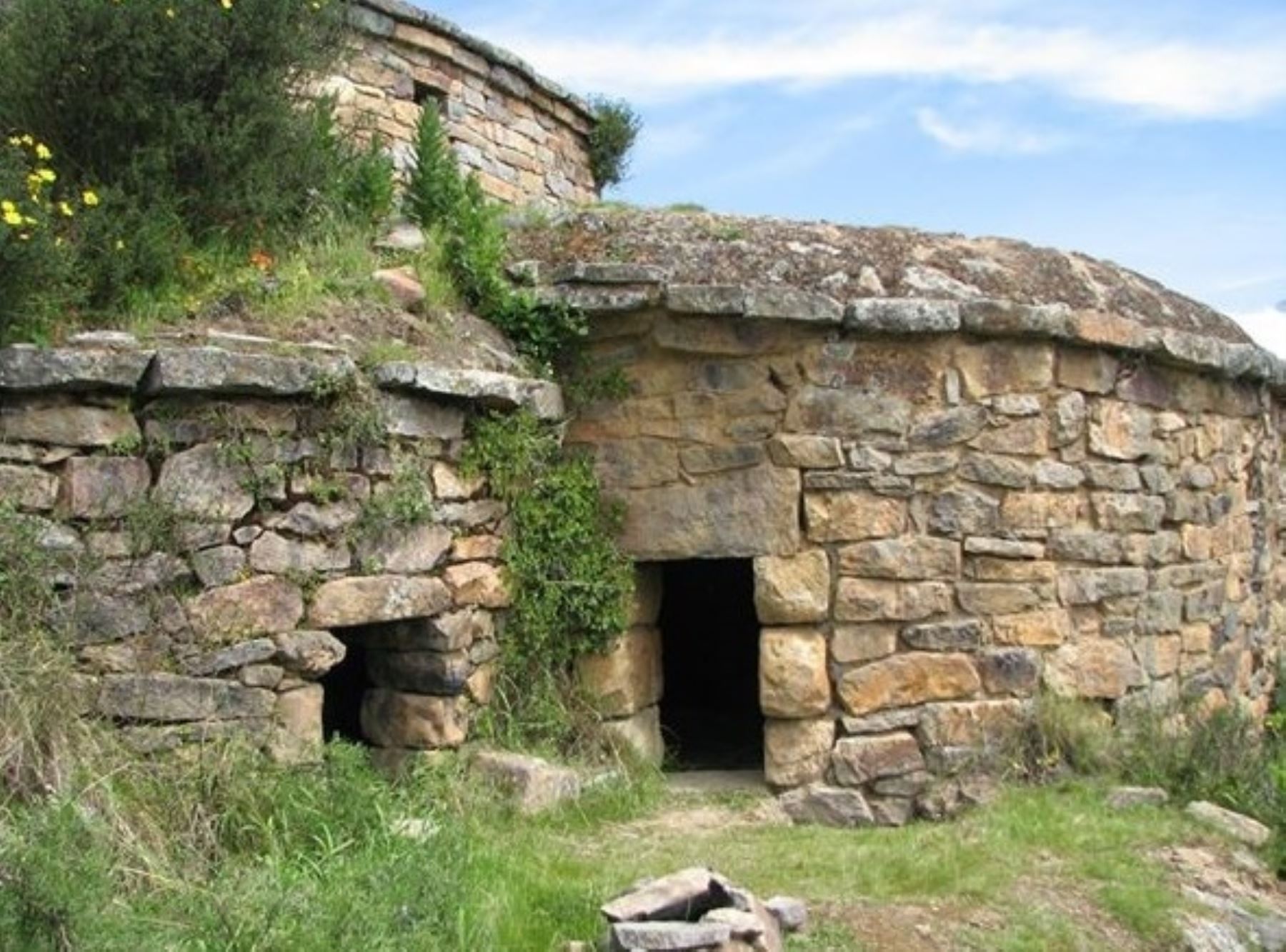 Sitio arqueológico de Cantamarca, en la provincia limeña de Canta.