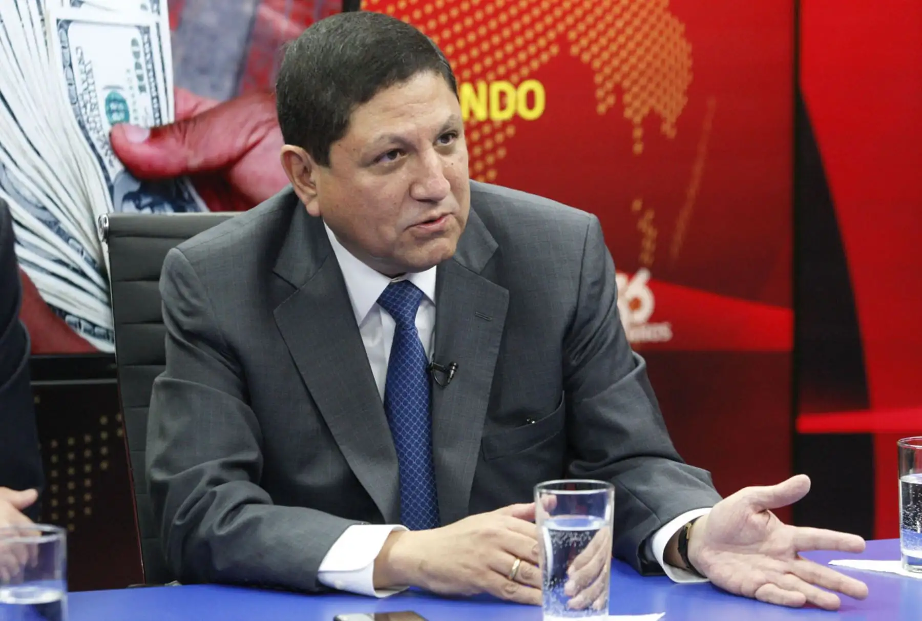 Presidente de la BVL, Marco Antonio Zaldívar. ANDINA/Eddy Ramos
