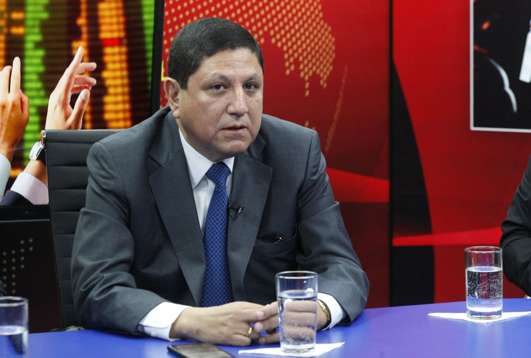 Presidente de la Bolsa de Valores de Lima, Marco Antonio Zaldívar.Foto:  ANDINA/Eddy Ramos.