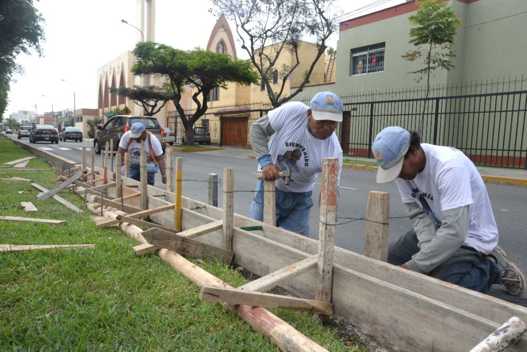 Papa Francisco: Surco acelera trabajos de recuperación de avenidas y calles. Foto: ANDINA/Difusión.