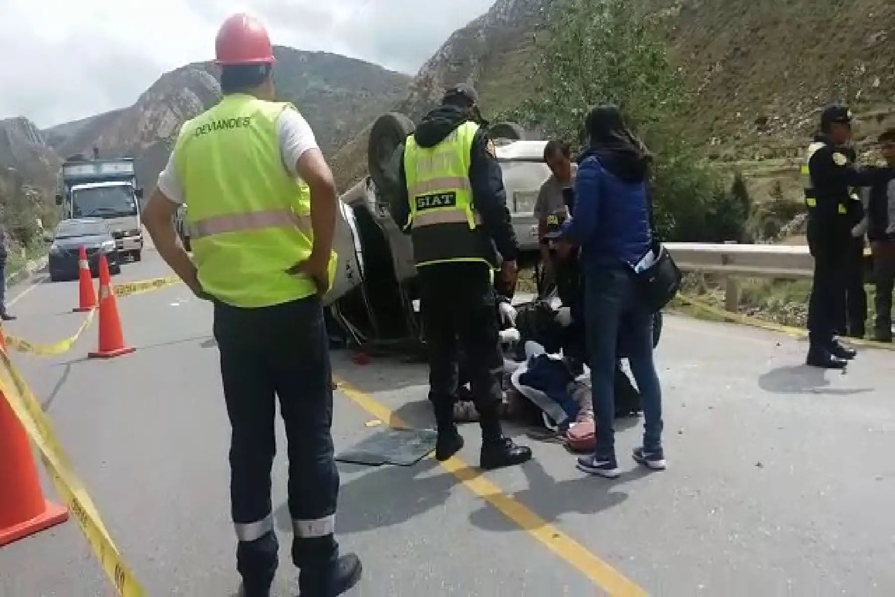 Junín: accidentes en Carretera Central ocasionan muerte de dos personas