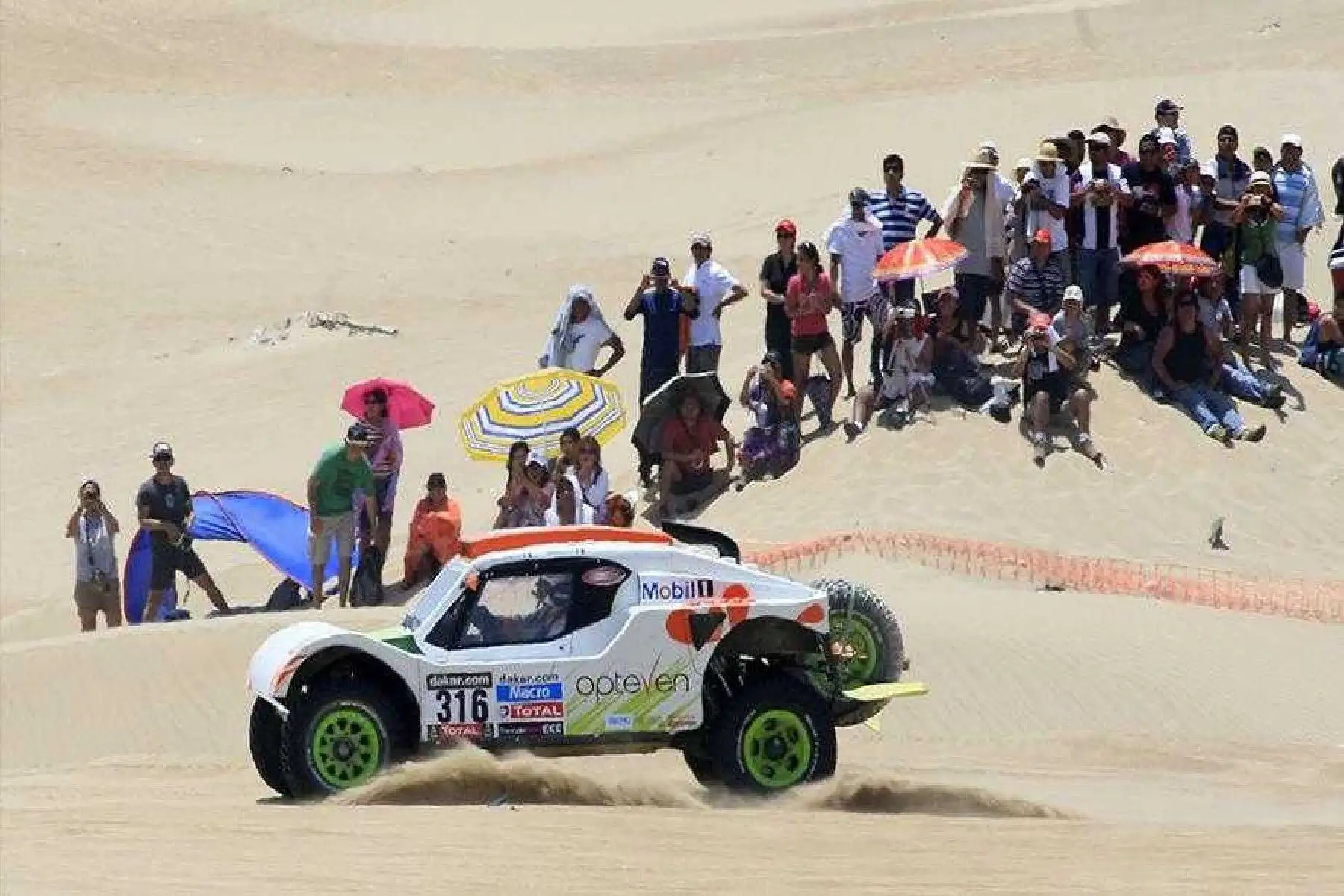 Recorrido del Dakar incluye zonas de amortiguamiento de tres áreas naturales protegidas de Ica y Arequipa,