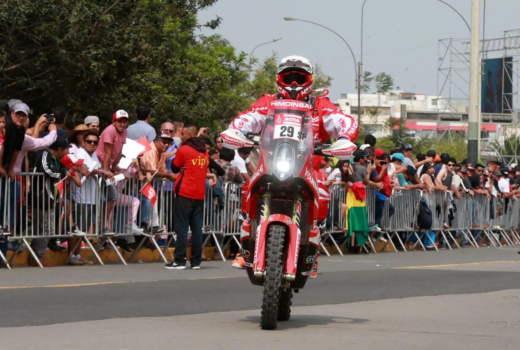 LIMA,PERÚ-ENERO 06. Partida simbólica del Dakar 2018. Foto: ANDINA/Vidal Tarqui