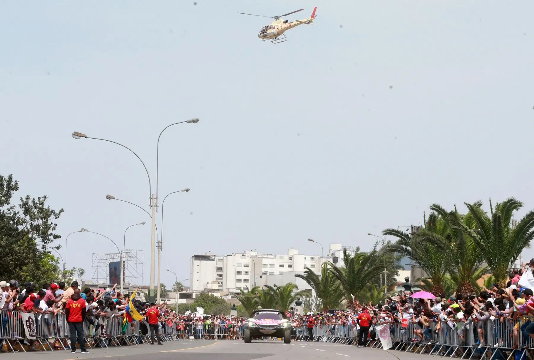 LIMA,PERÚ-ENERO 06. Partida simbólica del Dakar 2018. Foto: ANDINA/Vidal Tarqui