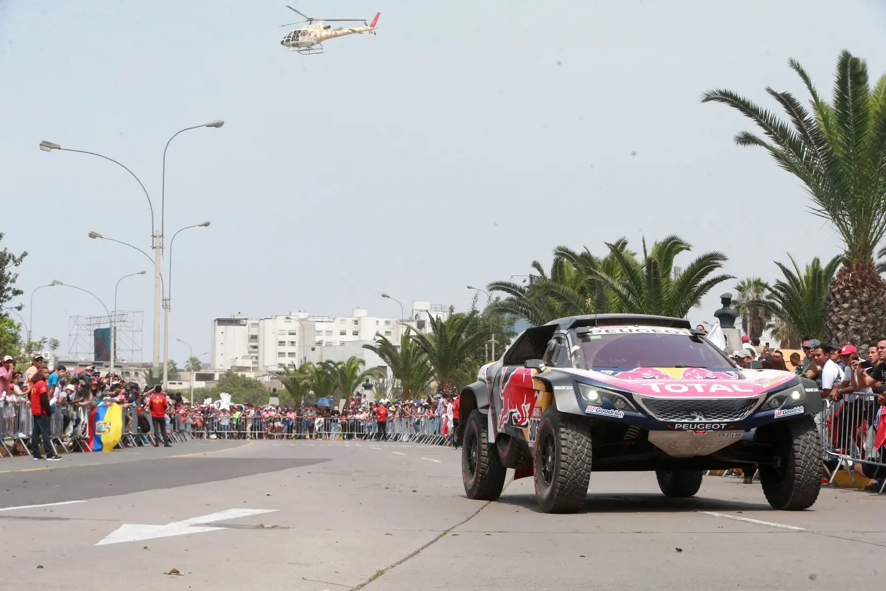 LIMA,PERÚ-ENERO 06. Partida simbólica del Dakar 2018. Foto: ANDINA/Vidal Tarqui