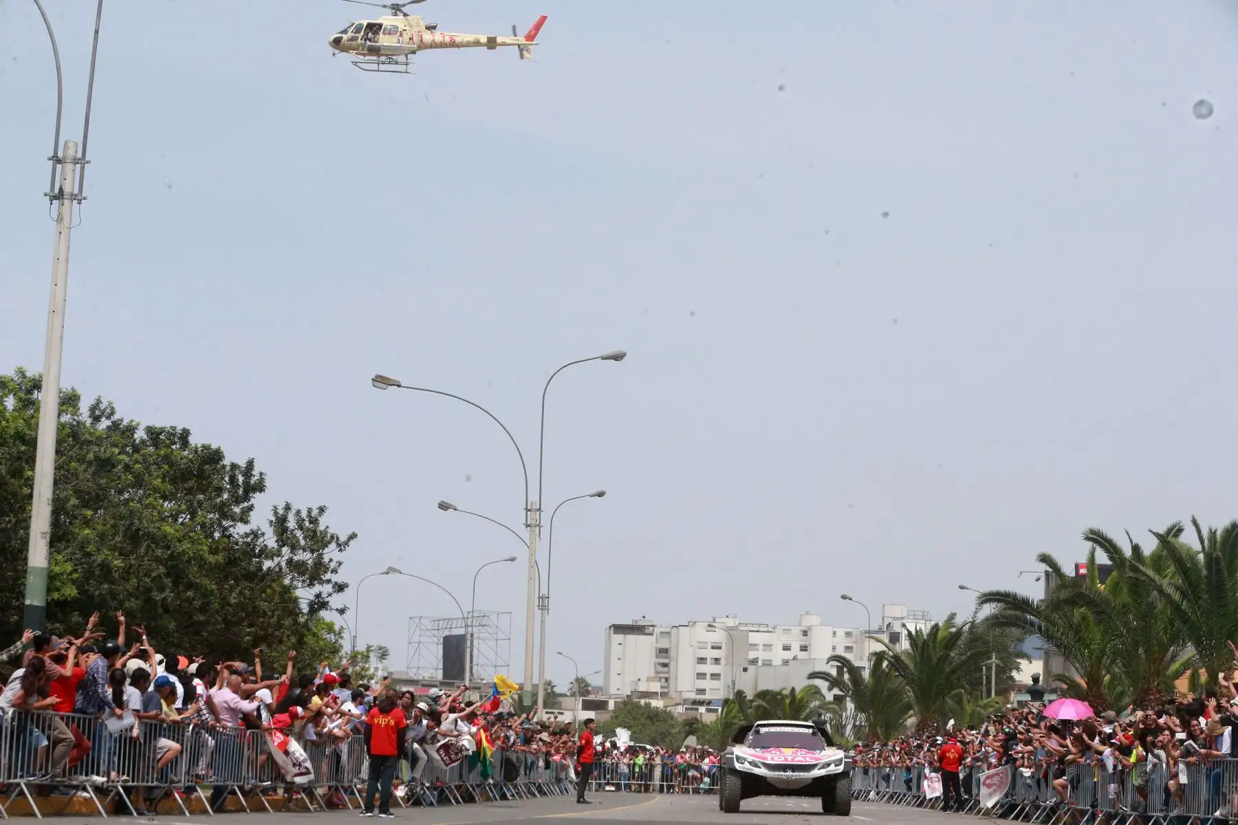 LIMA,PERÚ-ENERO 06. Partida simbólica del Dakar 2018. Foto: ANDINA/Vidal Tarqui