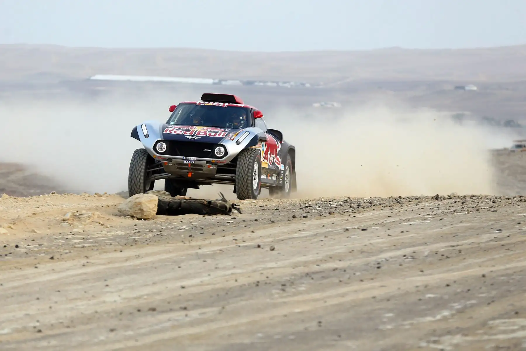 PISCO- PERÚ- 07 ENERO. Corredores dan inicio a la segunda etapa del Dakar 2018, en la ciudad de Pisco. Foto: ANDINA/Luis Iparraguirre