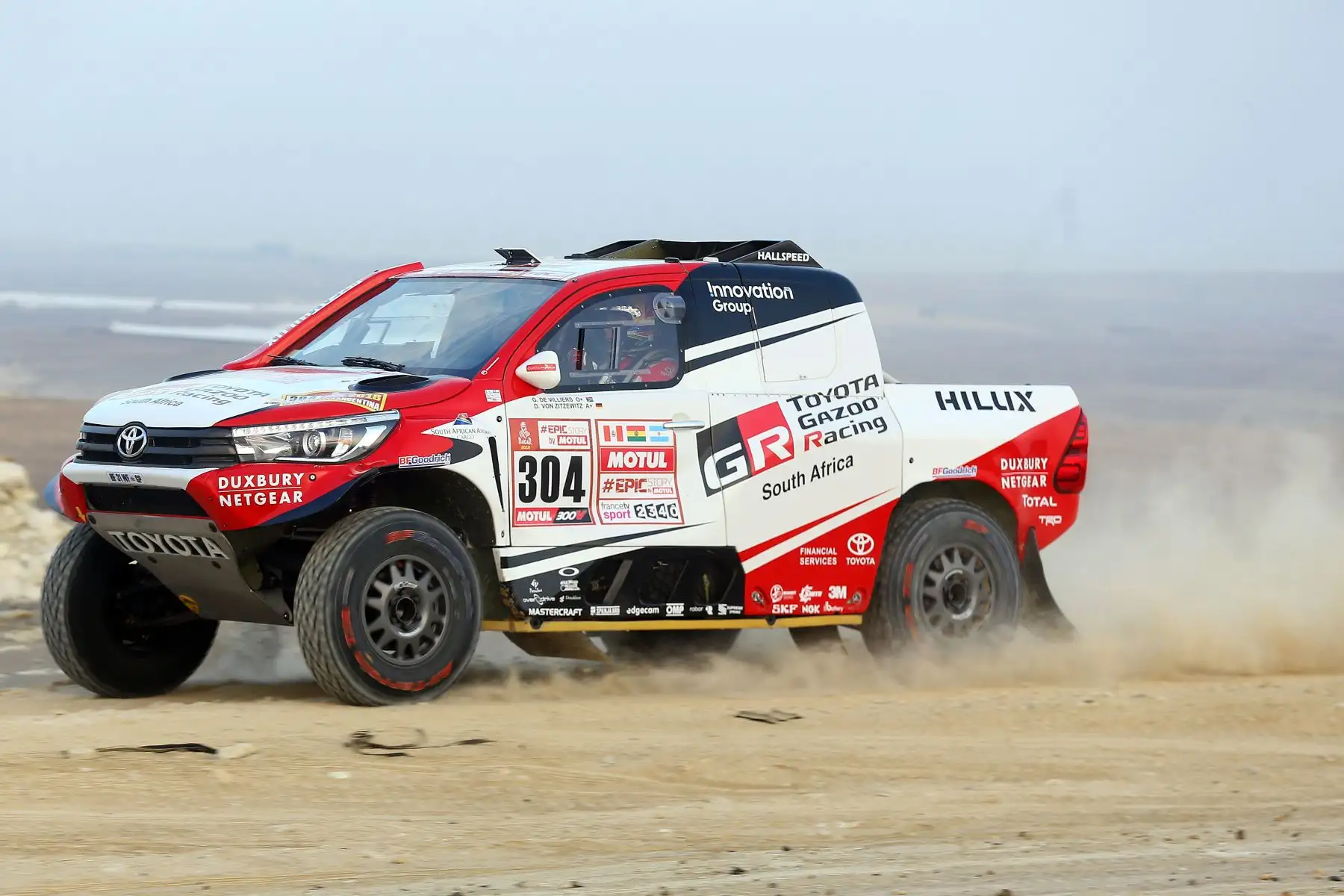 PISCO- PERÚ- 07 ENERO. Corredores dan inicio a la segunda etapa del Dakar 2018, en la ciudad de Pisco. Foto: ANDINA/Luis Iparraguirre