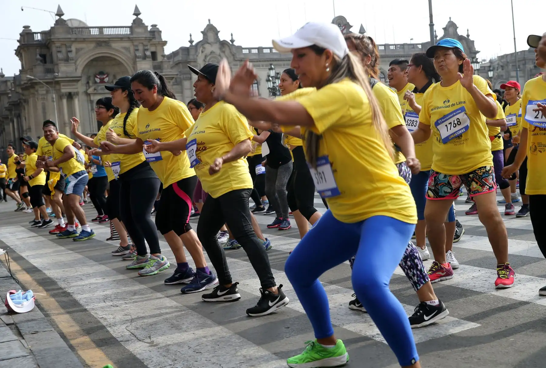 LIMA- PERÚ- 07 ENERO. Maratón “Lima corre con el Papa”Foto: ANDINA/Norman Córdova