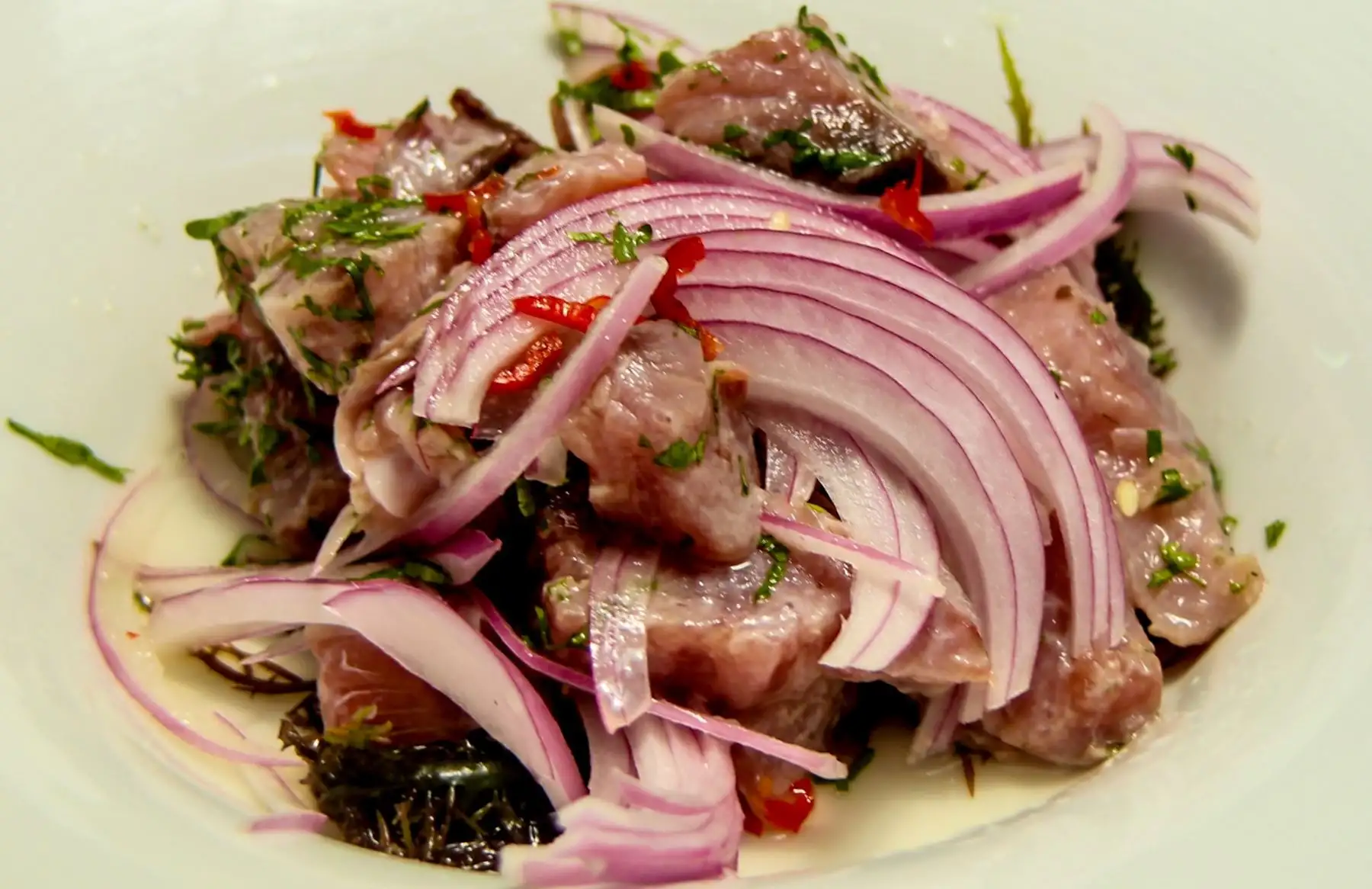 Delicioso y nutritivo cebiche de bonito. Foto: Andina/Difusión