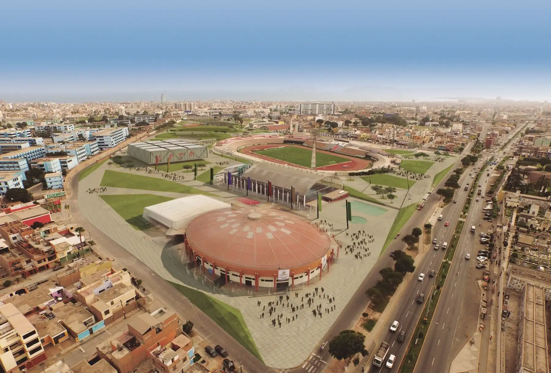 La Villa Deportiva del Callao se encuentra en proceso de adjudicación.