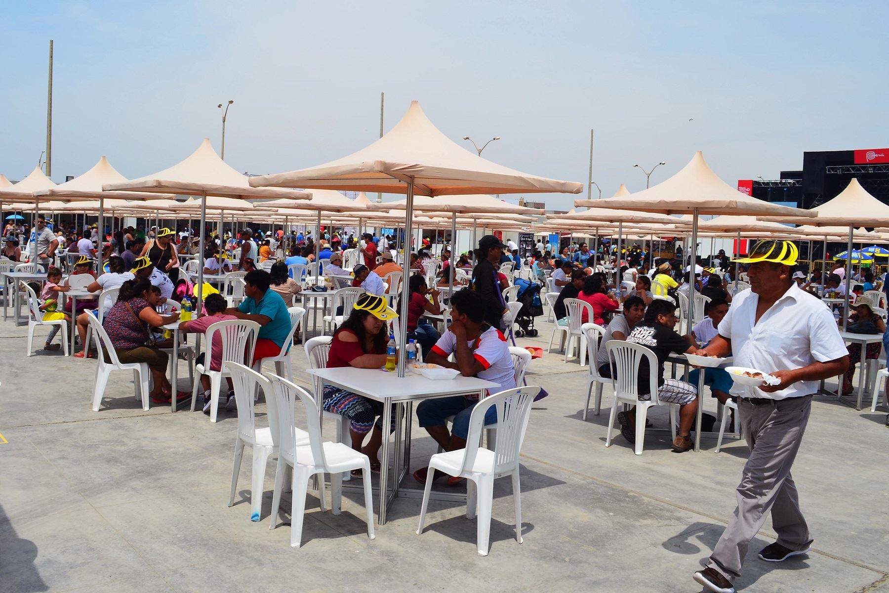 Promperú destaca éxito de Feria Perú, Mucho Gusto Pisco que se organizó por Dakar 2018. ANDINA/Difusión