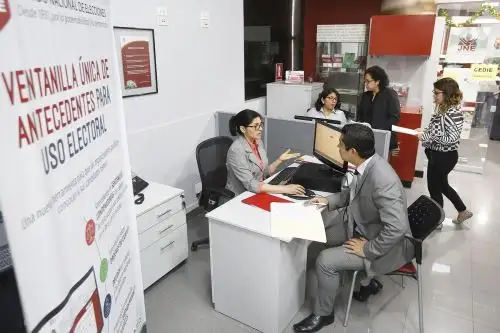 JNE habilita ventanilla única de antecedentes para comicios de 2018.