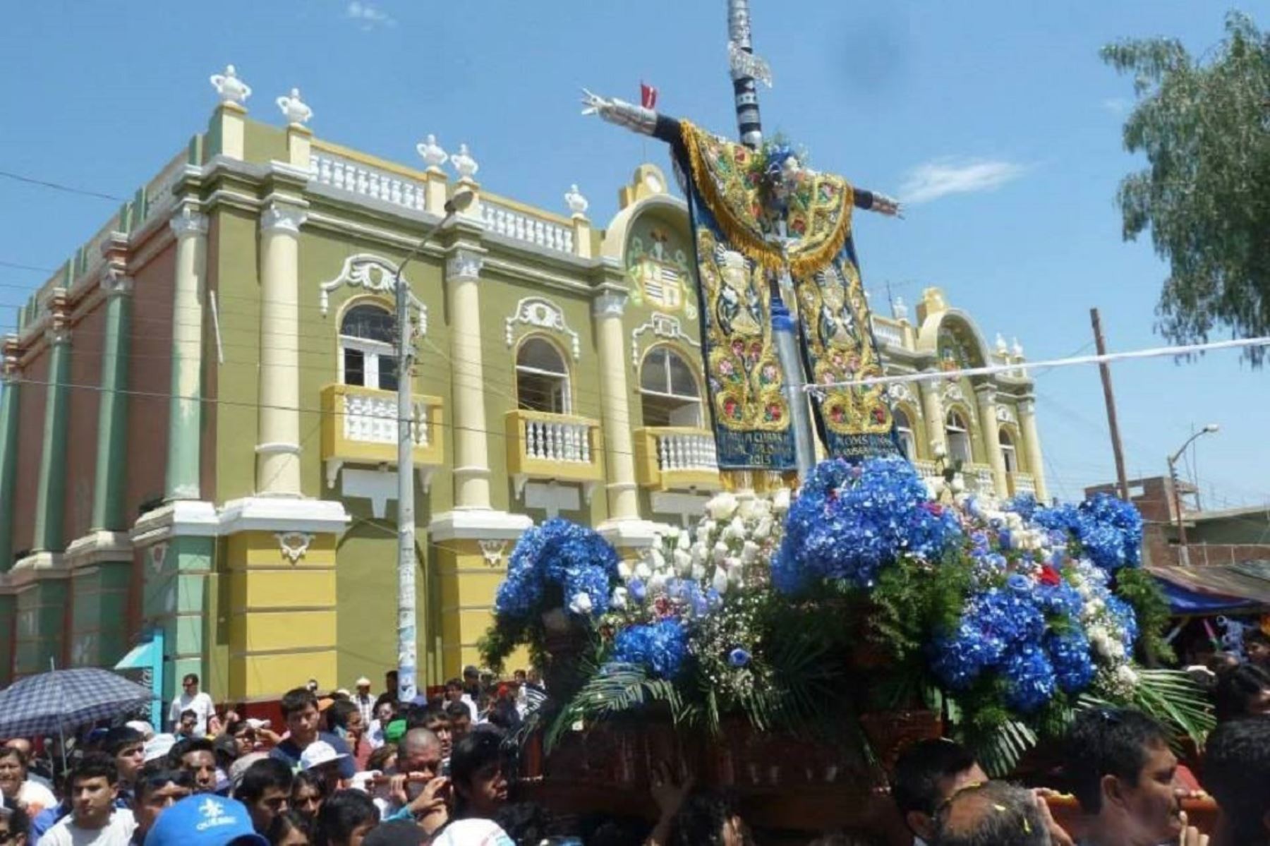 La Festividad de la Santísima Cruz de Motupe es una de las manifestaciones religiosas más importantes de Lambayeque. ANDINA/archivo