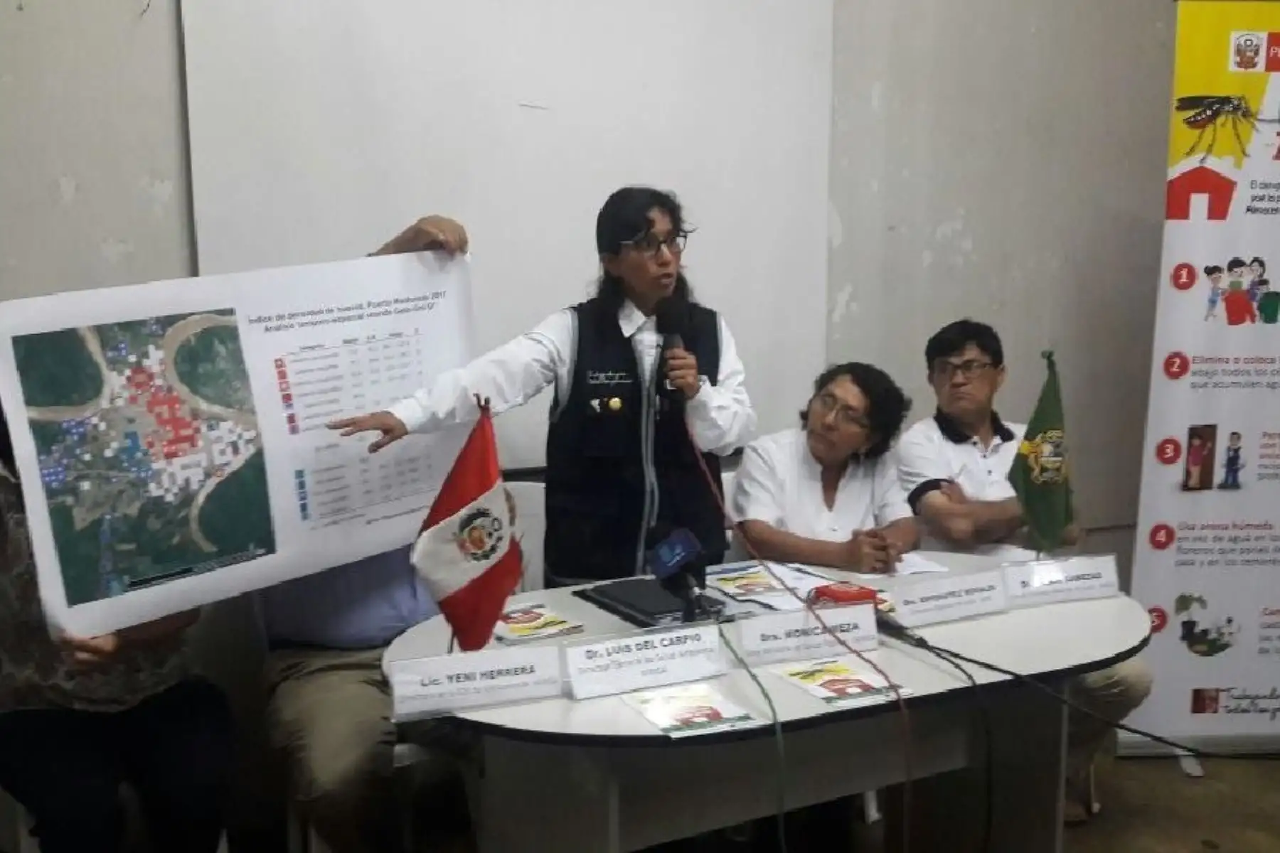 Minsa ejecuta acciones para combatir dengue en Madre de Dios. ANDINA/Difusión