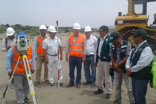 Descolmatarán 37 km del río Chancay-Lambayeque, en Lambayeque. ANDINA