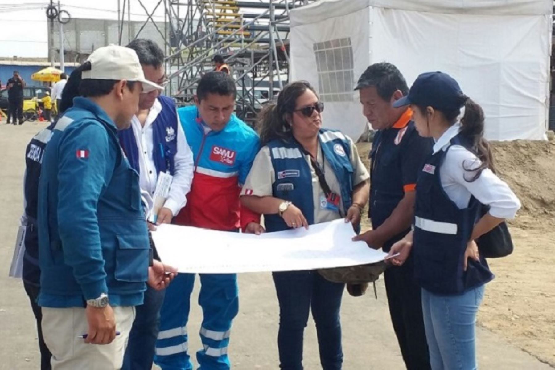 Minsa coordina acciones de seguridad en Trujillo por visita del Papa Francisco. ANDINA/Difusión