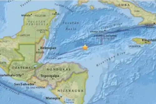 Terremoto en Honduras. Foto: INTERNET/Medios