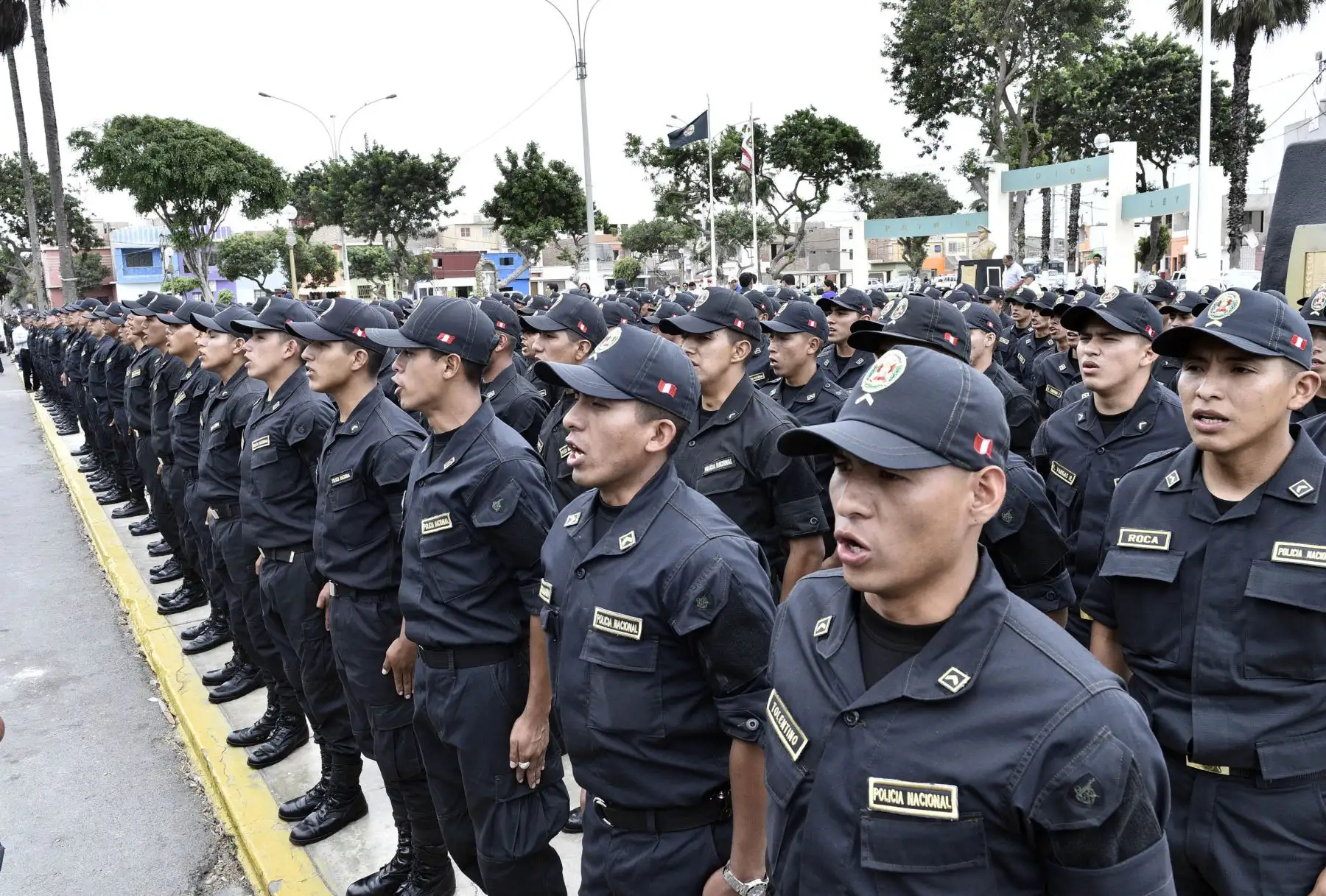 Policía Nacional garantiza seguridad de Papa Francisco. Foto: ANDINA/Difusión
