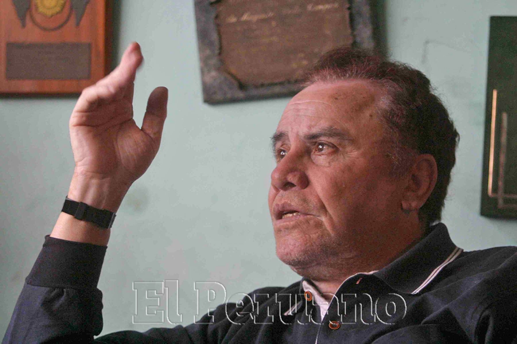 Lima - 16 julio 2006 / Entrevista al compositor Augusto Polo Campos. Foto: ANDINA/Archivo El Peruano.