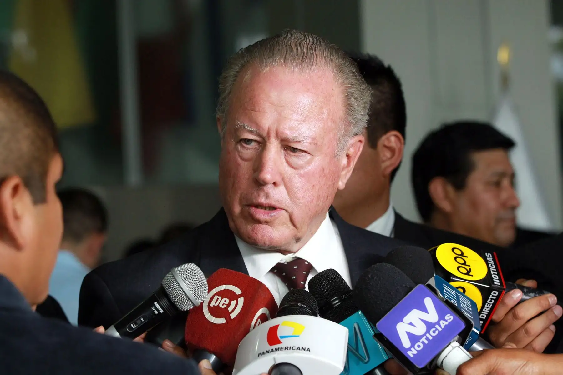 LIMA,PERÚ.ENERO 10. Presentación del ministro de Defensa Jorge Kisic Wagner ante el personal civil y militar del Sector. Foto: ANDINA/Dante Zegarra.