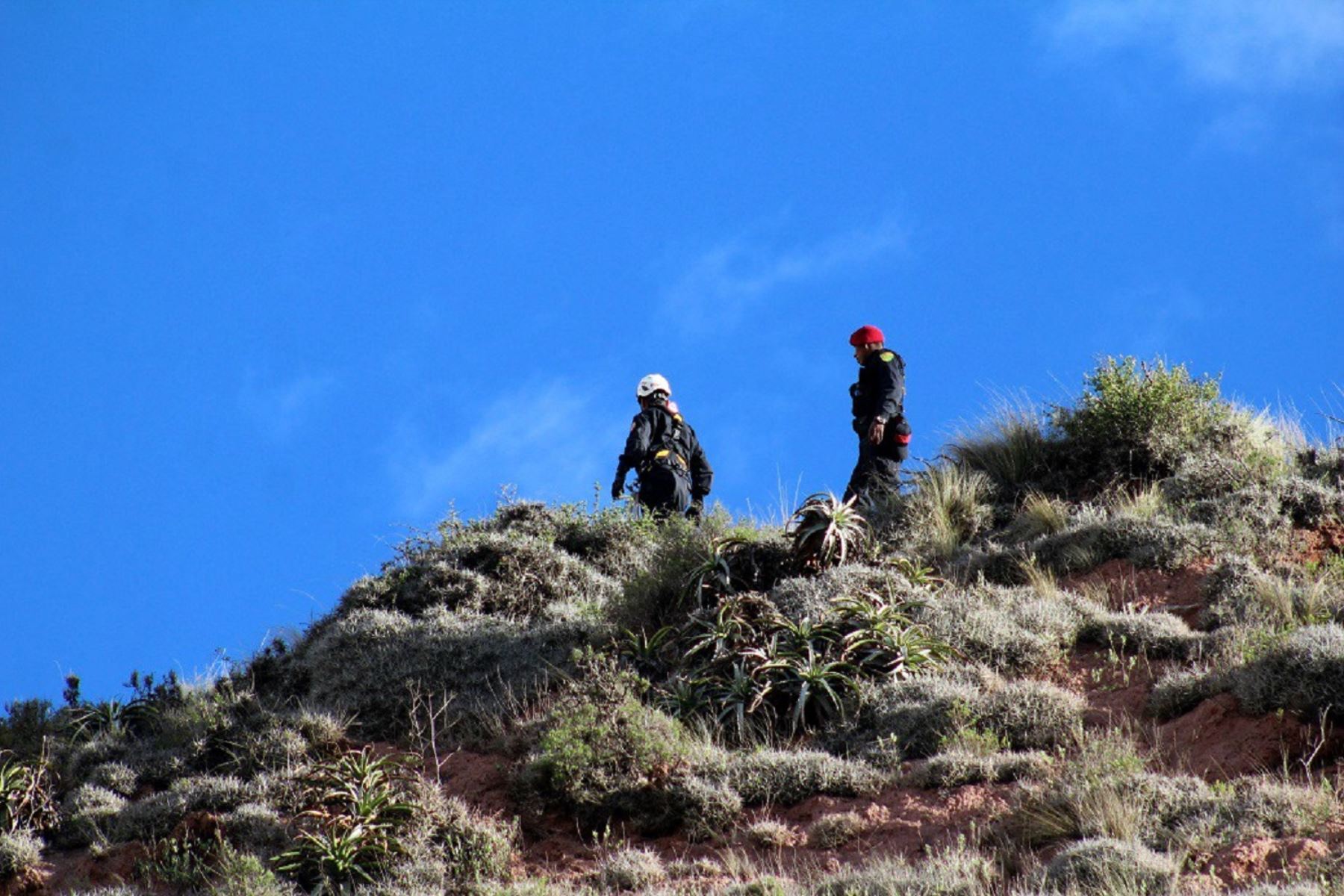 Policía continúa búsqueda de turista española desaparecida en Cusco. ANDINA/Percy Hurtado
