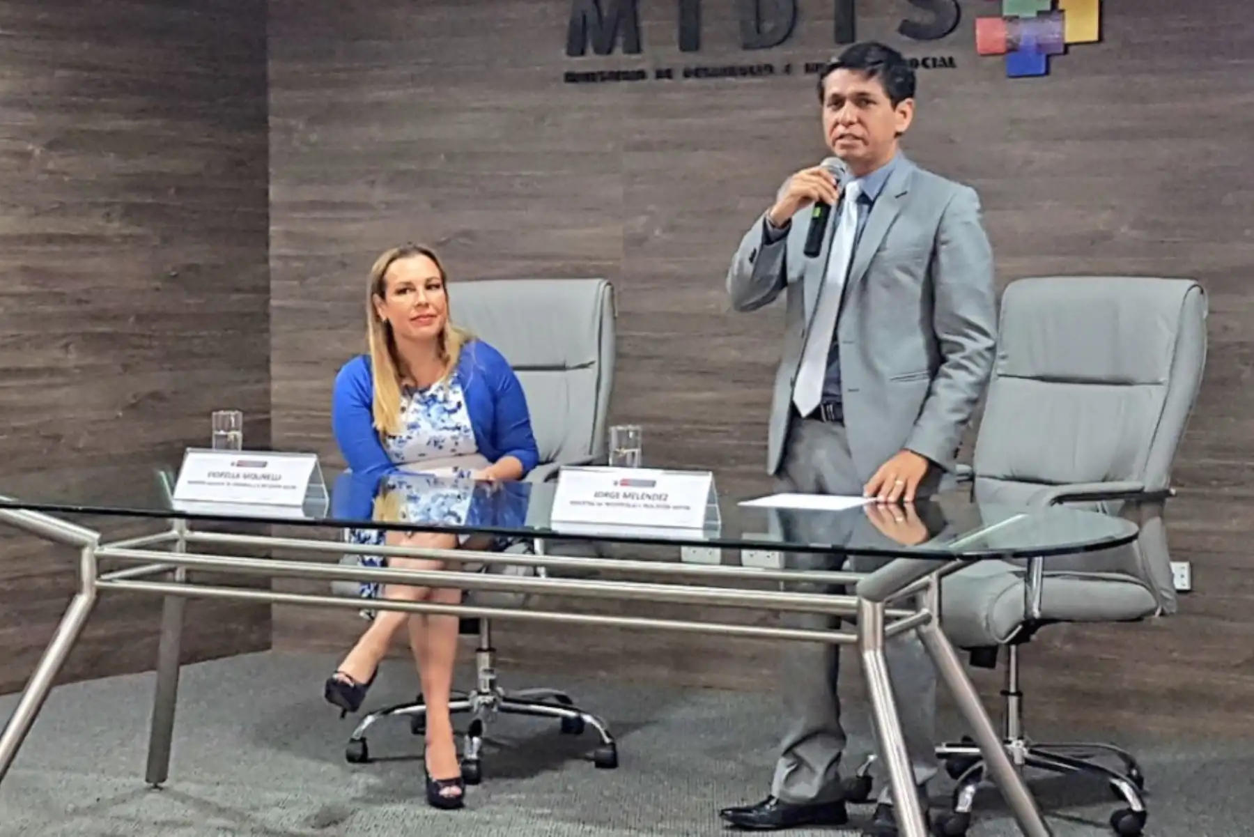 Jorge Meléndez asumió funciones como nuevo titular del Midis. Foto: Difusión.