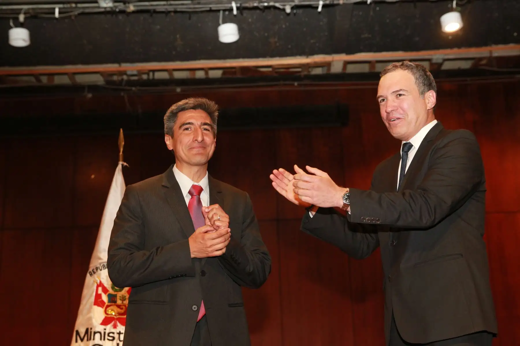 LIMA PERÚ - ENERO 11. Ceremonia de presentación oficial del ministro de Cultura Alejandro Neyra Sanchez. Foto: ANDINA/Dante Zegarra.